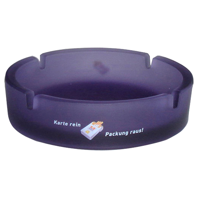 Glass ashtray